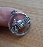 zilveren hanger motor [534], Verzenden, Zo goed als nieuw, Zilver, Zilver