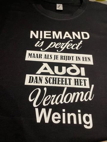 Audi t-shirt, trui of hoodie beschikbaar voor biedingen