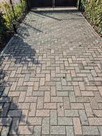 gratis 25m2 beton klinkers, Tuin en Terras, Tegels en Klinkers, Ophalen, Gebruikt, Klinkers, 10 m² of meer