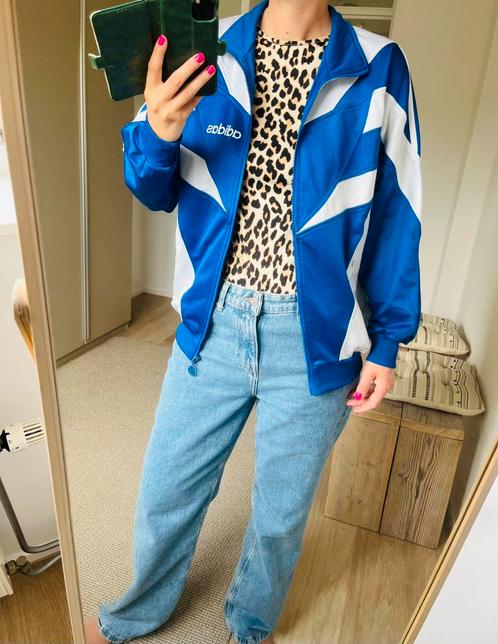 Vintage adidas trainingsjas sport retro jack tracksuit, Kleding | Dames, Sportkleding, Zo goed als nieuw, Blauw, Ophalen of Verzenden