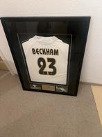 Beckham shirt met handtekening, Sport en Fitness, Voetbal, Maat L, Ophalen, Zo goed als nieuw, Shirt