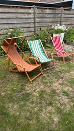 Retro strandstoelen, Antiek en Kunst, Ophalen of Verzenden