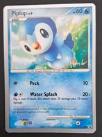 pokemon Piplup DP03, Hobby en Vrije tijd, Verzamelkaartspellen | Pokémon, Ophalen of Verzenden, Gebruikt, Losse kaart