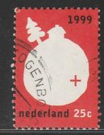 Nederland 1999 1808 Kwartje, Gest, Na 1940, Ophalen of Verzenden, Gestempeld