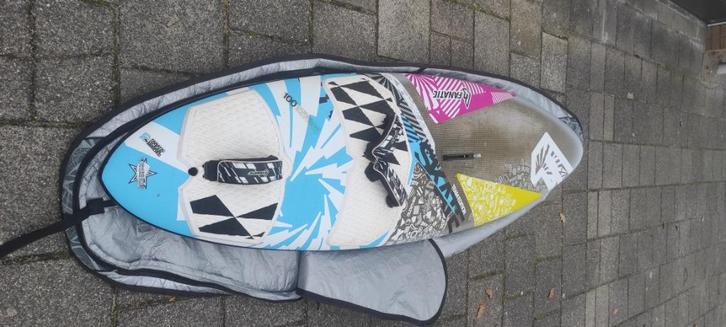 Fanatic Skate TeamEditi 100 liter - Freewave 86 - Allwave 72, Watersport en Boten, Windsurfen, Gebruikt, Plank, Minder dan 5 m²