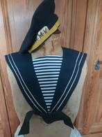 Matrozen kraag met muts, Ophalen of Verzenden, Zo goed als nieuw, Maat 38/40 (M), Carnaval