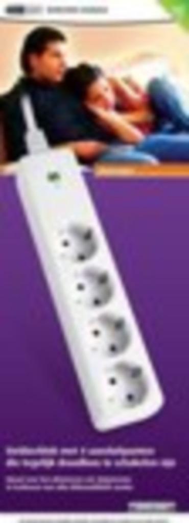 KlikAanKlikUit Stekkerdoos 4-Voudig - APCR-2300, Doe-het-zelf en Verbouw, Elektra en Kabels, Nieuw, Schakelaar, Ophalen of Verzenden