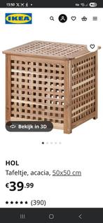 Ikea HOL tafel/opberkist, Huis en Inrichting, Ophalen, Nieuw, Minder dan 50 cm