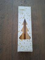 Senza kaars goud - 2 stuks in verpakking - ca 15 cm, Ophalen of Verzenden, Nieuw, Overige materialen, Minder dan 25 cm