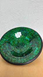 Mozaïek groene schaal, Ophalen of Verzenden, Nieuw, Rond, Glas