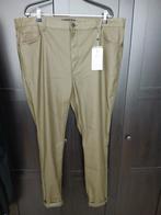 Nieuw  only carmakoma coated broek legergroen maat 52/54, Kleding | Dames, Maat 46/48 (XL) of groter, Nieuw, Ophalen of Verzenden