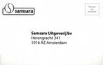 Samsara, Boeken, Catalogussen en Folders, Ophalen of Verzenden, Zo goed als nieuw, Folder
