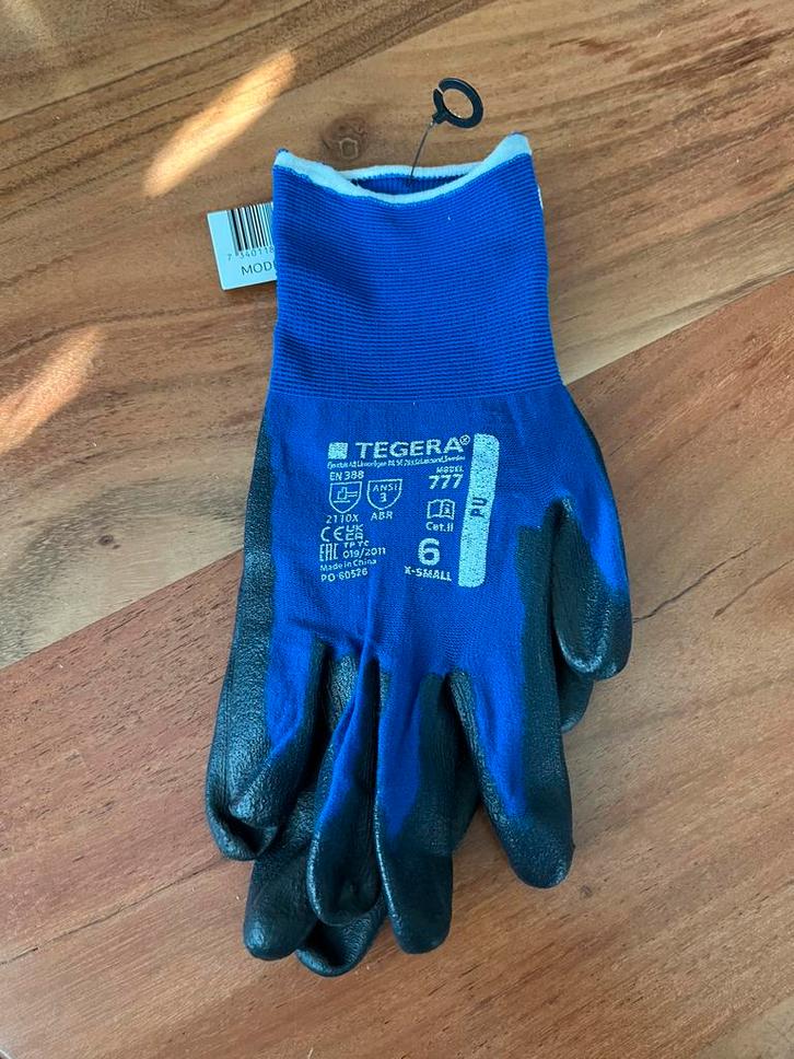 75 paar Tegera werkhandschoenen type 777 maat 6, Tuin en Terras, Werkkleding, Nieuw, Dames, Heren, Kinderen, Handschoenen, Ophalen of Verzenden