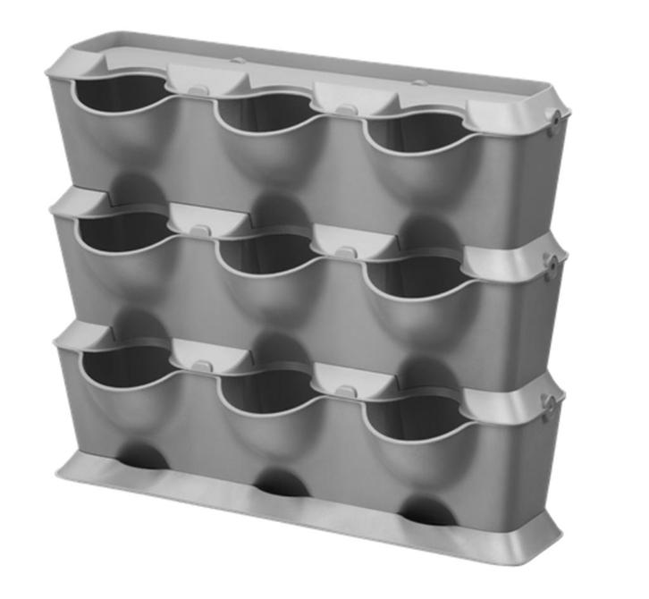 Verticale plantenbak modulair, Tuin en Terras, Bloembakken en Plantenbakken, Gebruikt, Kunststof, Binnen, Tuin, 60 cm of meer