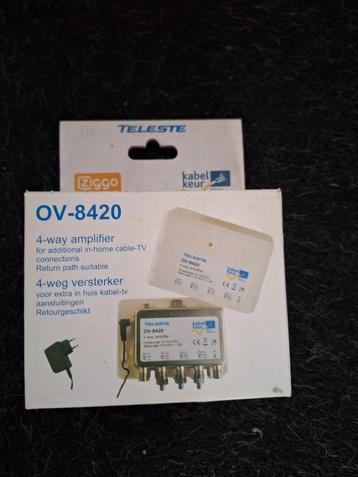 Teleste OV-8420 Ziggo tv coax versterker beschikbaar voor biedingen
