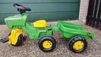 Rolly Toys  John Deere  Trap Traktor, Ophalen of Verzenden, Zo goed als nieuw, Overige merken, Met kar of aanhanger