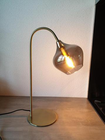 Mooie Light & Living Tafellamp - Metaal & Glas beschikbaar voor biedingen