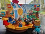 10514	LEGO Duplo	Jake's Piratenschip Bucky (incl doos), Kinderen en Baby's, Speelgoed | Duplo en Lego, Ophalen of Verzenden, Zo goed als nieuw