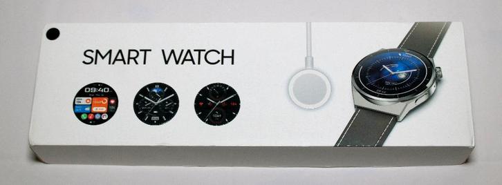 smart watch, Sieraden, Tassen en Uiterlijk, Smartwatches, Gebruikt, Android, Zwart, Ophalen of Verzenden