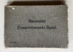 Oude houten puzzel, zeitvertereib, historisch, zwart wit, Antiek en Kunst, Antiek | Speelgoed, Ophalen of Verzenden