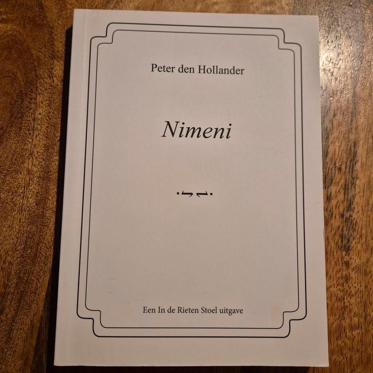 Peter den Hollander - Nimeni, Boeken, Literatuur, Zo goed als nieuw, Ophalen of Verzenden
