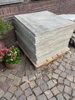Chinees Hardsteen Tegels 80x80, Tuin en Terras, Tegels en Klinkers, Ophalen, Gebruikt, Terrastegels, Natuursteen