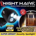 Tuinlamp Buitenlamp LED Nighthawk schijnwerper Bewegingssens, Ophalen of Verzenden