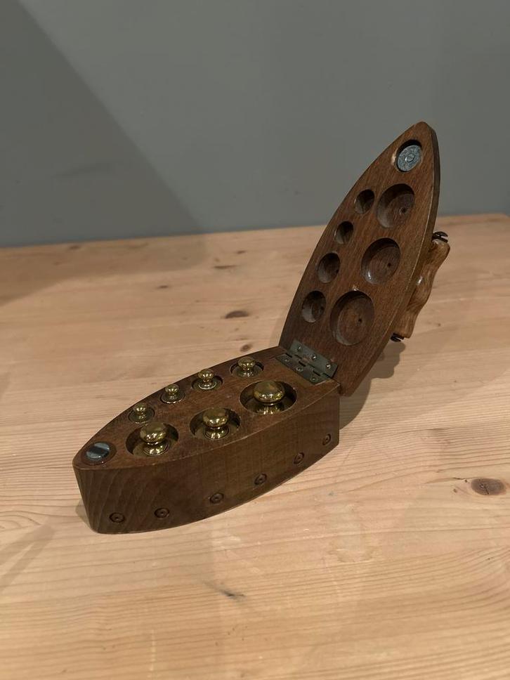 Ouderwets Strijkijzer met Gewichten, Antiek en Kunst, Antiek | Gereedschap en Instrumenten, Ophalen