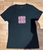 Nikkie shirt met print - Zwart Maat 36, Zwart, Ophalen of Verzenden, Korte mouw, Maat 36 (S)