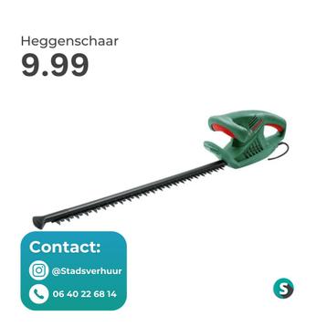 Heggenschaar te huur (HUREN) beschikbaar voor biedingen