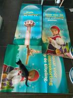 3 Grote Banners Efteling / AH-actie Roodkapje En Lange Jan, Ophalen of Verzenden, Gebruikt, Overige typen