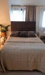 Gestoffeerd hoofdbord taupe/beige Zara Home Landelijk stijl, Huis en Inrichting, Slaapkamer | Bedden, Ophalen, Verstelbaar, Tweepersoons