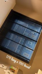 2 x Zwarte jaloezie 170 h x 195 b, Ophalen of Verzenden, Zo goed als nieuw, 150 tot 200 cm