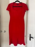 Vintage Chic for Top Vintage rode stretch jurk maat 40, Maat 38/40 (M), Ophalen of Verzenden, Zo goed als nieuw, Knielengte