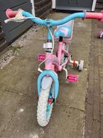 Kinderfietsje met poppenzitje GRATIS, Ophalen, Gebruikt, Minder dan 16 inch, Zijwieltjes