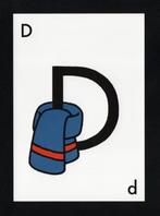 Dick Bruna De Letter D van Das., Verzamelen, Ansichtkaarten | Themakaarten, Verzenden, 1980 tot heden, Ongelopen, Cultuur en Media