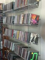 Cd/dvd rek van glas: 4 stuks te koop, Huis en Inrichting, Ophalen, 150 discs of meer, Cd's of Dvd's, Glas