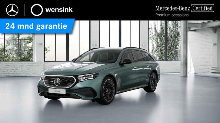 Mercedes-Benz E-klasse Estate 300 e AMG Line | Premium pakke, Auto's, Mercedes-Benz, Bedrijf, Te koop, E-Klasse, 360° camera, ABS