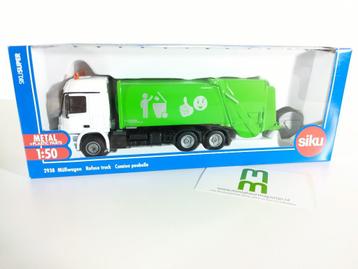 Siku Mercedes-Benz Actros vuilniswagen beschikbaar voor biedingen