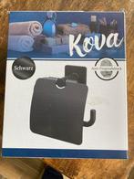 Hornbach WC Rol houder zwart, Ophalen, Nieuw, Chroom, Toilet