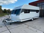 Hobby 495 UL de Luxe 2024 met fietsendrager, Caravans en Kamperen, Caravans, Rondzit, Hobby, Particulier, 4 tot 5 meter