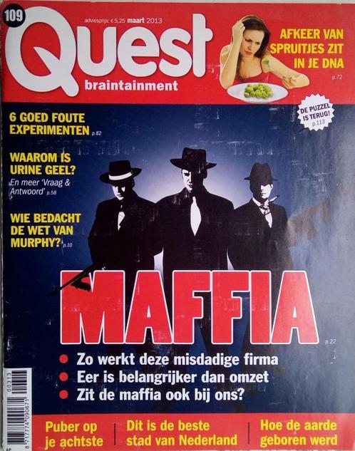 Quest Braintainment Uitgave maart 2013, Boeken, Tijdschriften en Kranten, Gelezen, Verzenden