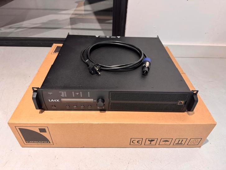 L’acoustics LA4X versterker, ZGAN, Audio, Tv en Foto, Luidsprekers, Zo goed als nieuw, 120 watt of meer, Overige merken, Ophalen