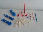Lego blauwe rails + seinpaal en onderdelen., Kinderen en Baby's, Speelgoed | Duplo en Lego, Complete set, Ophalen of Verzenden