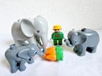 Duplo dierentuin safari dieren olifant, Ophalen of Verzenden, Gebruikt, Duplo