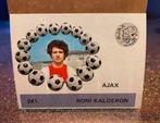 Monty Eredivisie 1971 Kalderon Ajax, Ophalen of Verzenden, Zo goed als nieuw, Ajax, Poster, Plaatje of Sticker