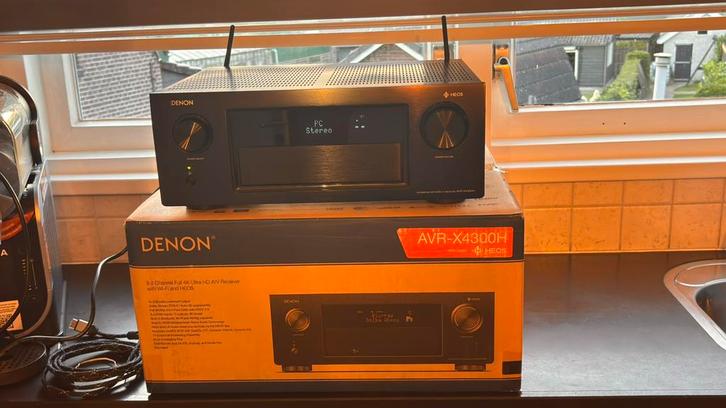 DENON AVR-X4300 H versterker z.g.a.n. met Doos, Audio, Tv en Foto, Versterkers en Receivers, Zo goed als nieuw, 7.1, 120 watt of meer