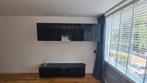 Gratis ophalen Ikea Besta zwart tv meubel en wandkast, Huis en Inrichting, Ophalen, Gebruikt, Glas, 150 tot 200 cm