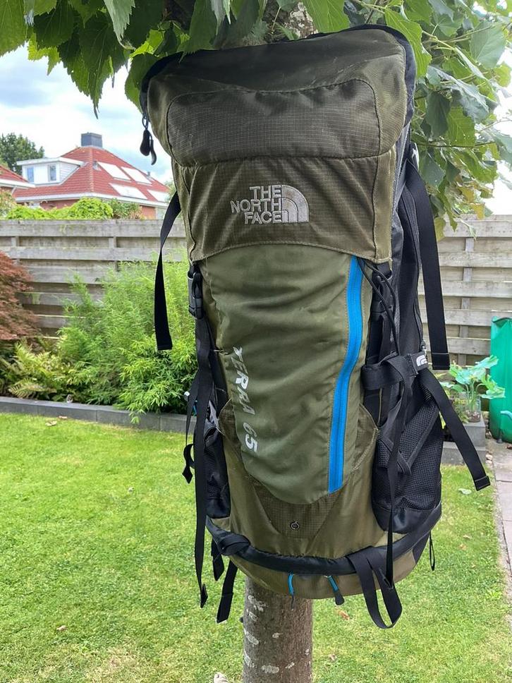 The North Face Terra 65 Backpack Rugzak, Sport en Fitness, Bergsport en Wandelen, Gebruikt, Rugzak, Ophalen