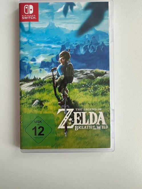 The Legend of Zelda: Breath of the Wild, Spelcomputers en Games, Games | Nintendo Switch, Zo goed als nieuw, Avontuur en Actie